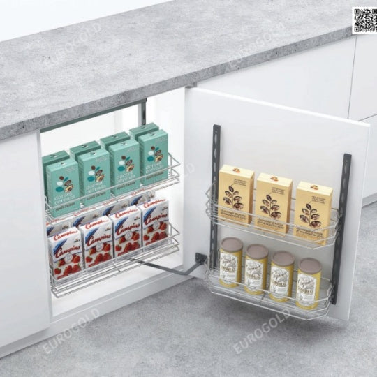 Hệ giá kho nan 2 tầng cánh mở Eurogold EKT11245