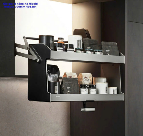 GIÁ ĐỰNG GIA VỊ NÂNG HẠ NEBULA HIGOLD 401284 900mm