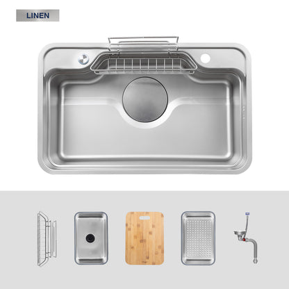 Chậu rửa bát Kluger KF7848FS Plus