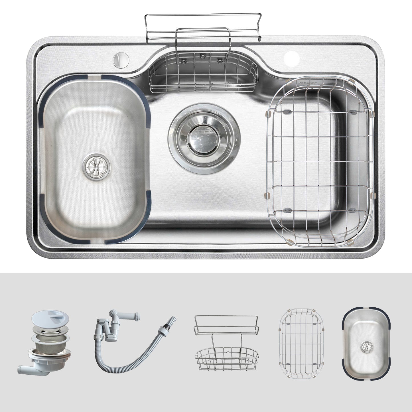 Chậu rửa bát Kluger KT8050FS Plus