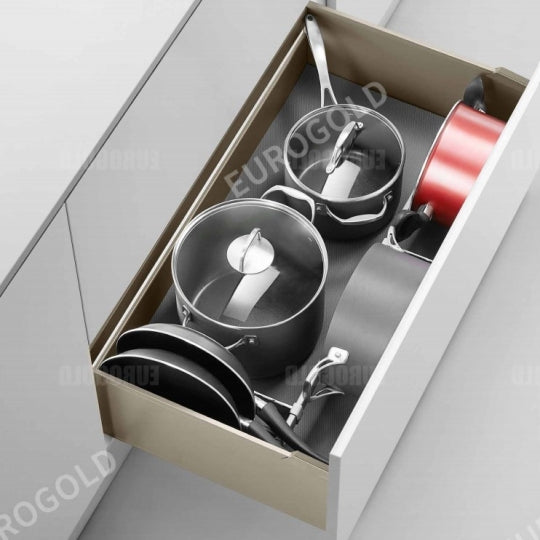 Giá xoong nồi nhôm Anode Eurogold EUM5060 cho tủ bếp dưới 600mm