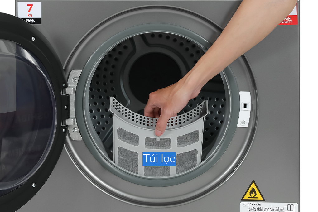 Máy Sấy Thông Hơi Toshiba TD-H80SEV(SK)
